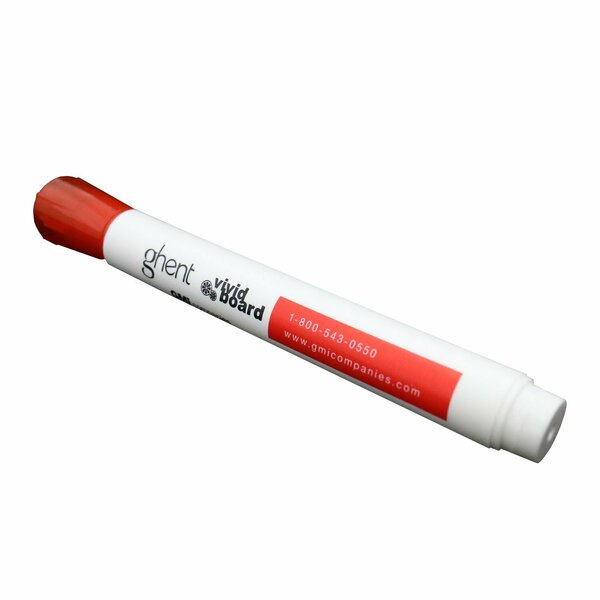 Ghent Red Marker, 4 PK M4-RD